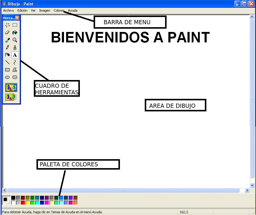 Tecnologia E Informatica 6 Y 7 2 Leccion Entorno Grafico De Paint Entorno Grafico De Paint